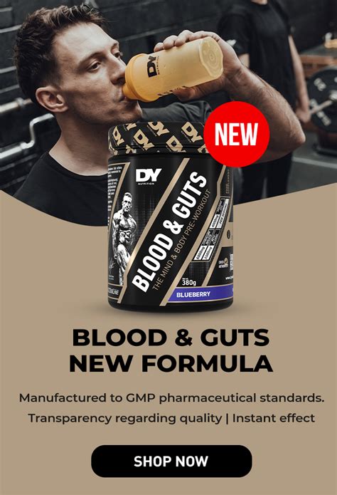Dorian Yates Nutrition Supplements – DY Nutrition Worldwide.